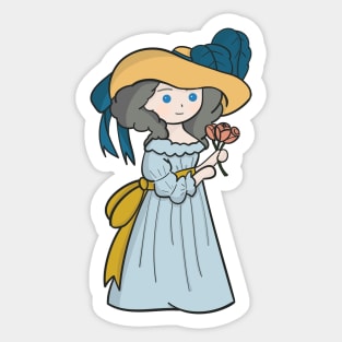 Chibi Marie Antoinette, Queen of France Sticker
